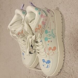 Mickey Mouse High Top Sneakers